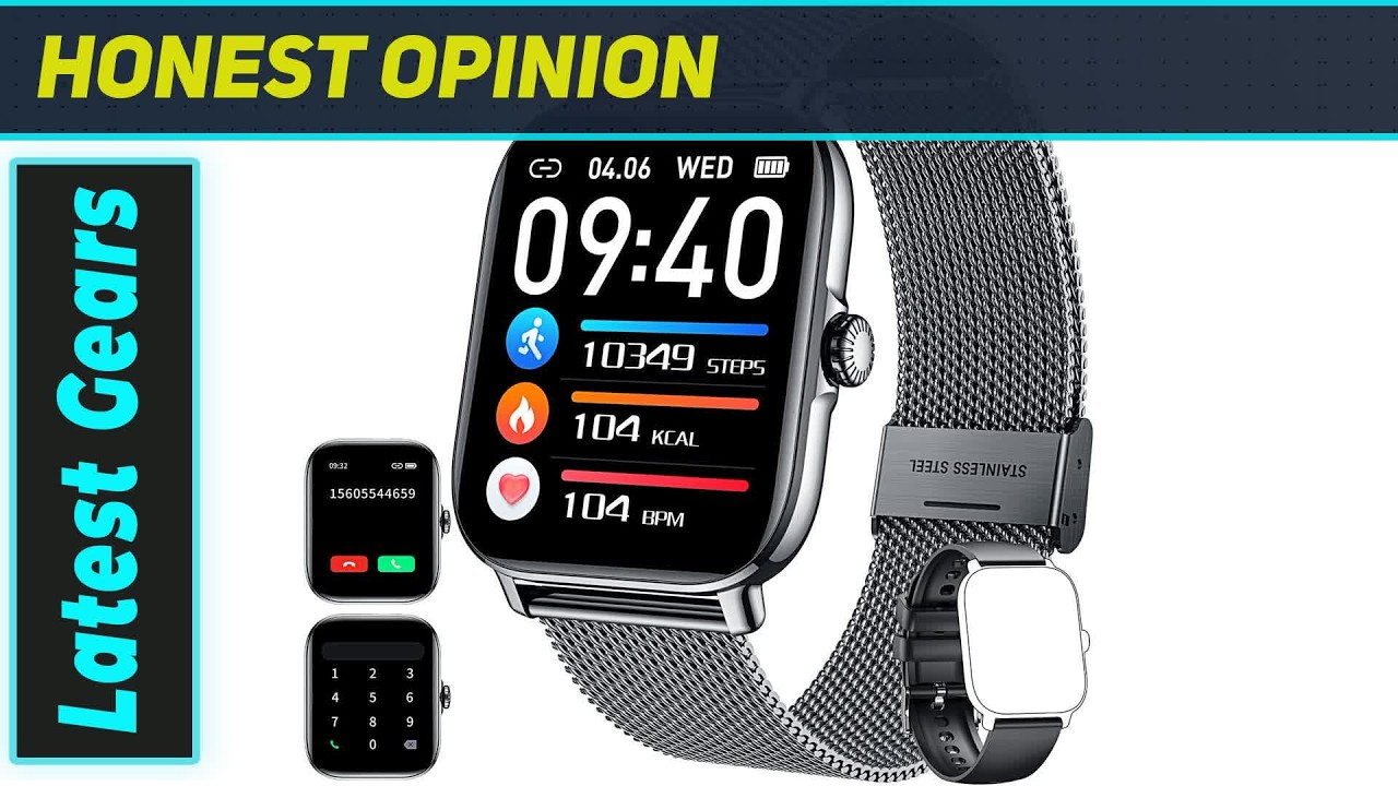 Smart Watch for Android iOS: The Best All-in-One for Calls & Fitness