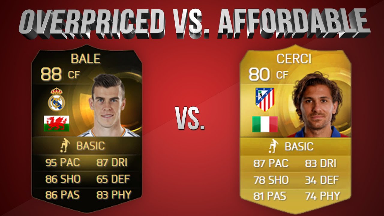 FIFA 15 | OverPriced vs Affordable: IF BALE vs CERCI