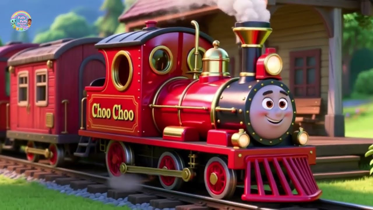 Choo Choo Turkey Train 🦃🚂✨ | Fun Learning Adventure for Kids | Preschool Educational Video