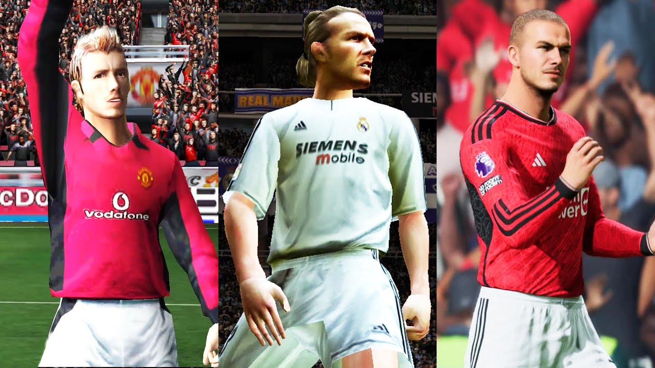 DAVID BECKHAM IN EVERY FIFA (97-24)