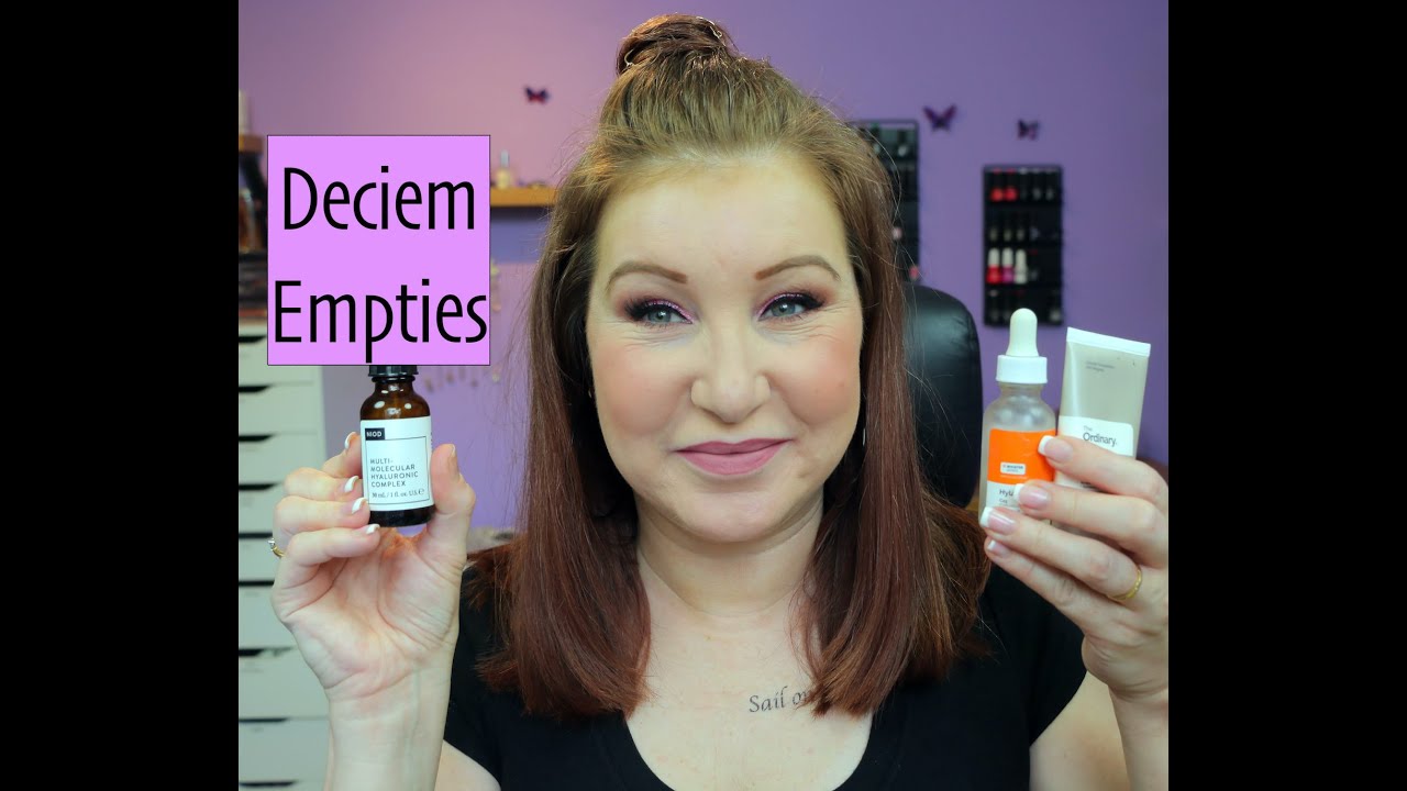 Deciem Empties & Fails - Niod, The Ordinary, Hylamide