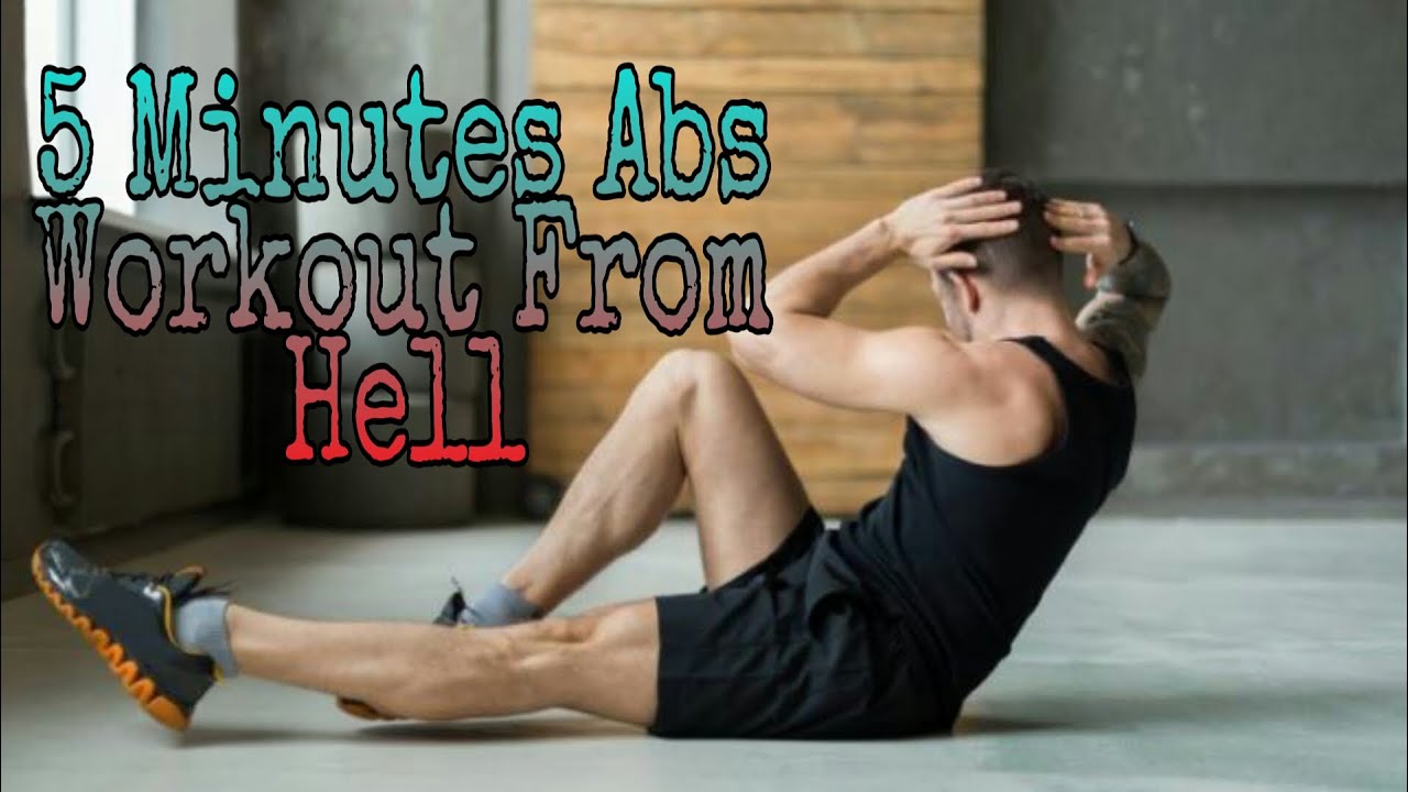 Insane Killer 5 Minute Ab Workout From Hell | Healthy Lifestyle