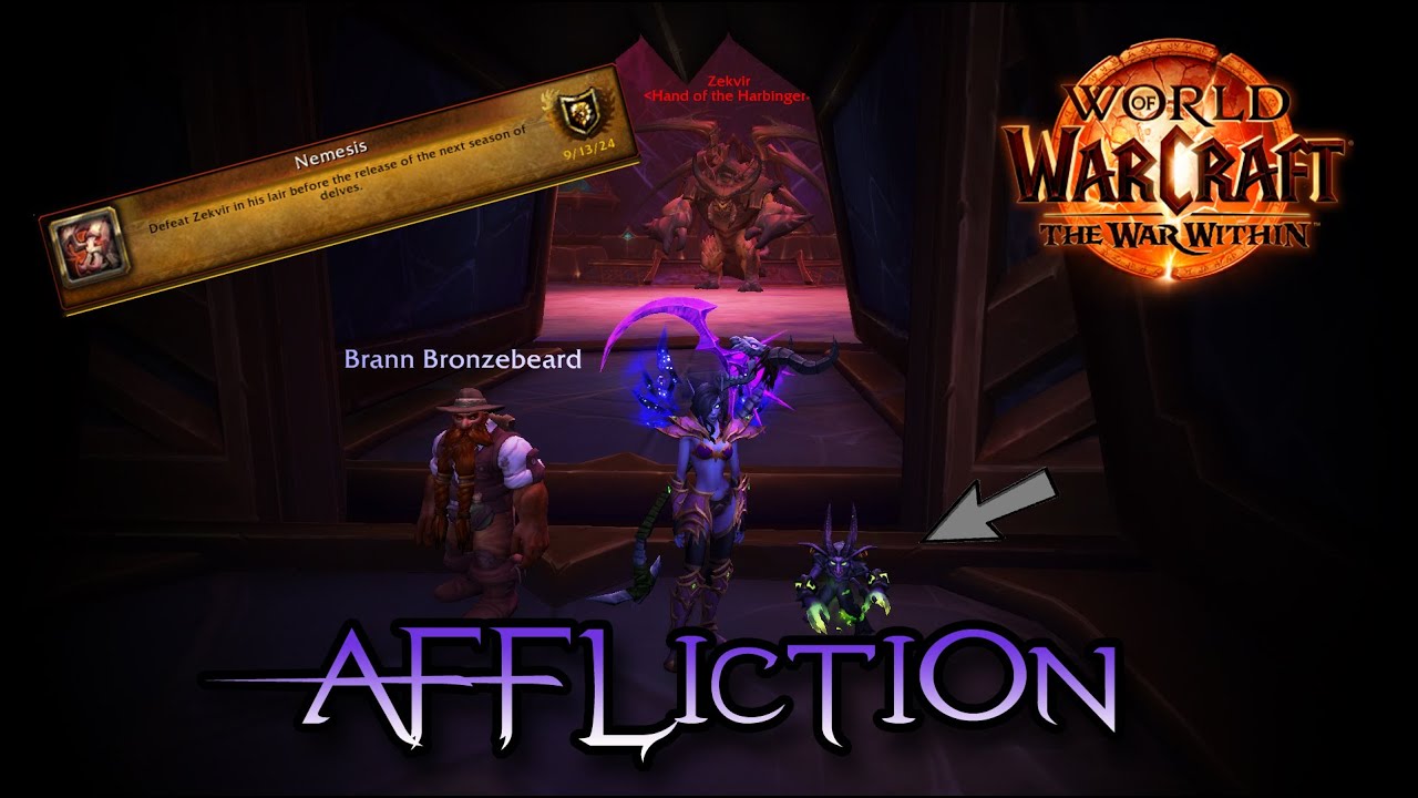 Affliction Warlock Solo Zekvir [? Difficulty]