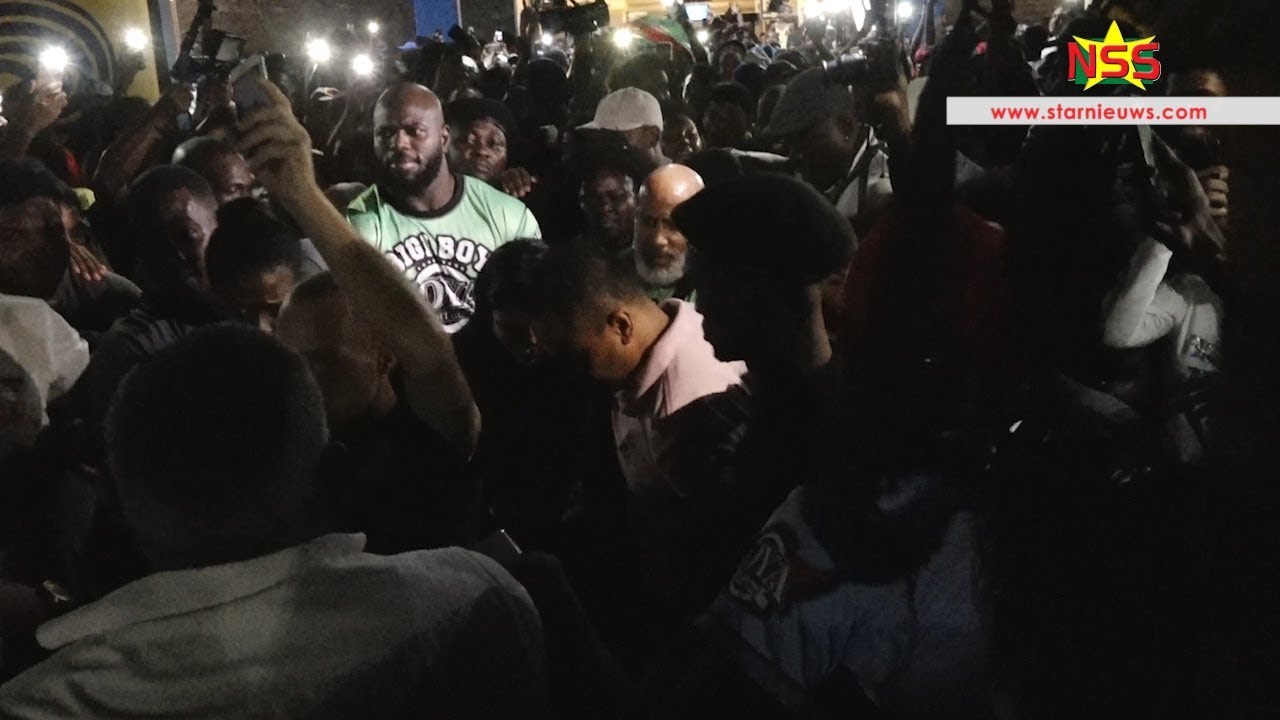'Bigi Boy' groots verwelkomd; situatie chaotisch