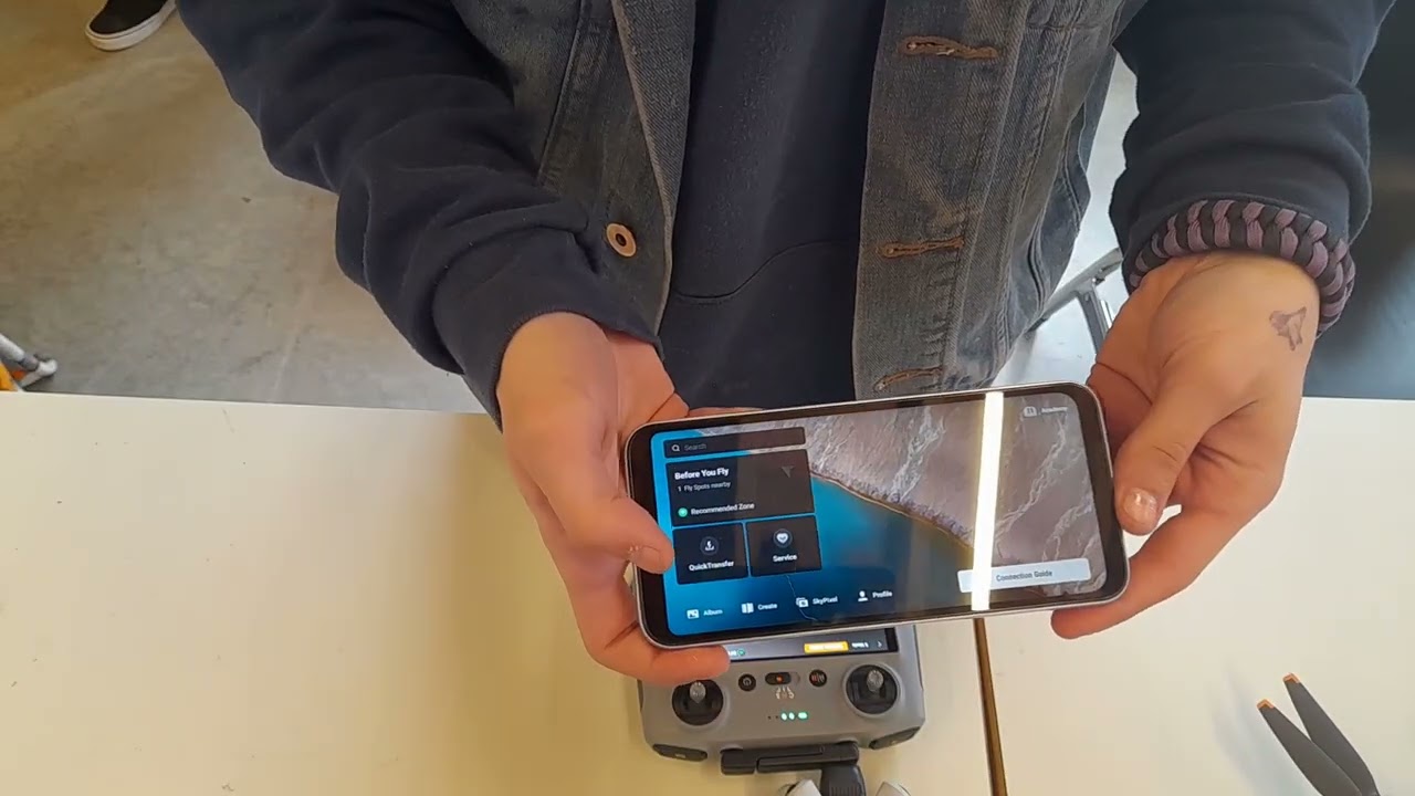 How to quick transfer your videos from the DJI mini 4 pro