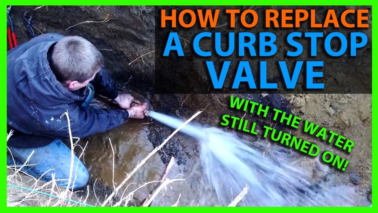 How to Change a Curb Stop Valve Live