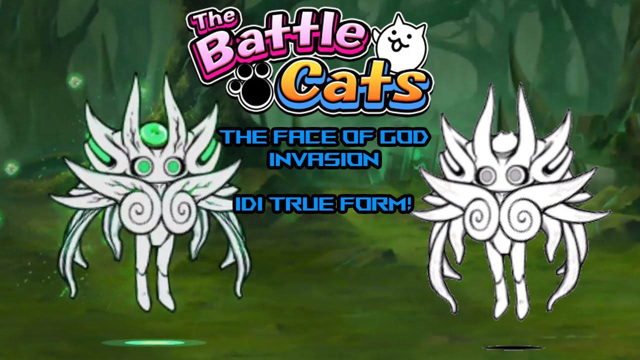 The Face of God Invasion! Idi True Form! - The Battle Cats (Version 13.7)
