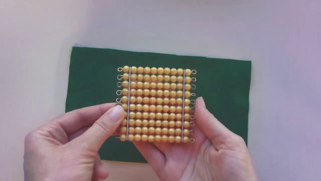 Intro to Area Lesson 1: Surface vs Area | Montessori