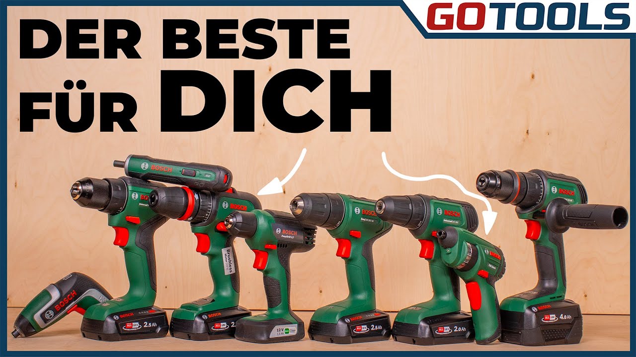 Какой Bosch DIY аккумуляторный шуруповёрт подходит именно ТЕБЕ? Все модели в проверке!