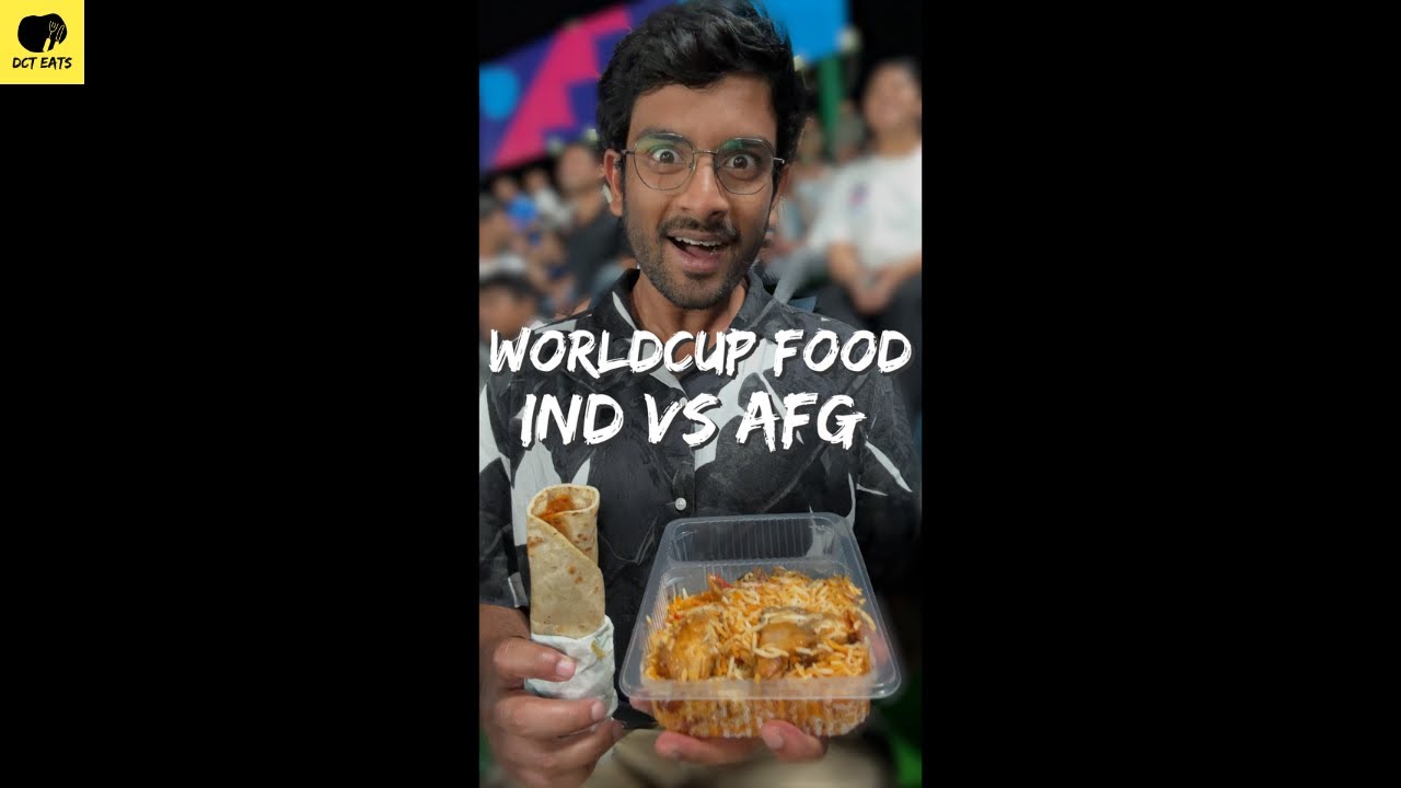 Cricket World Cup Stadium Food In Delhi!! 🏏🏆🍕