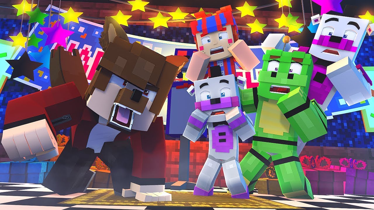Minecraft FNAF 6 Pizzeria Simulator - WEREWOLF BRYAN! (Minecraft Roleplay)