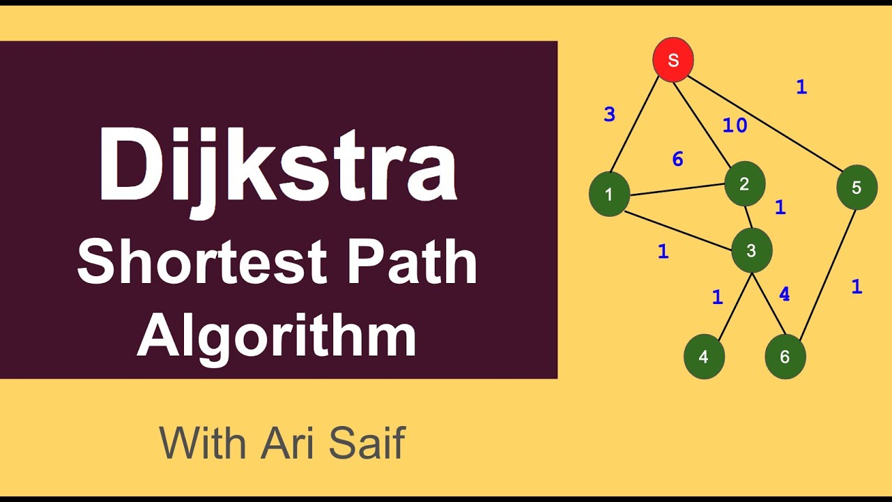 Dijkstra algorithm clearly explained in 8 minutes