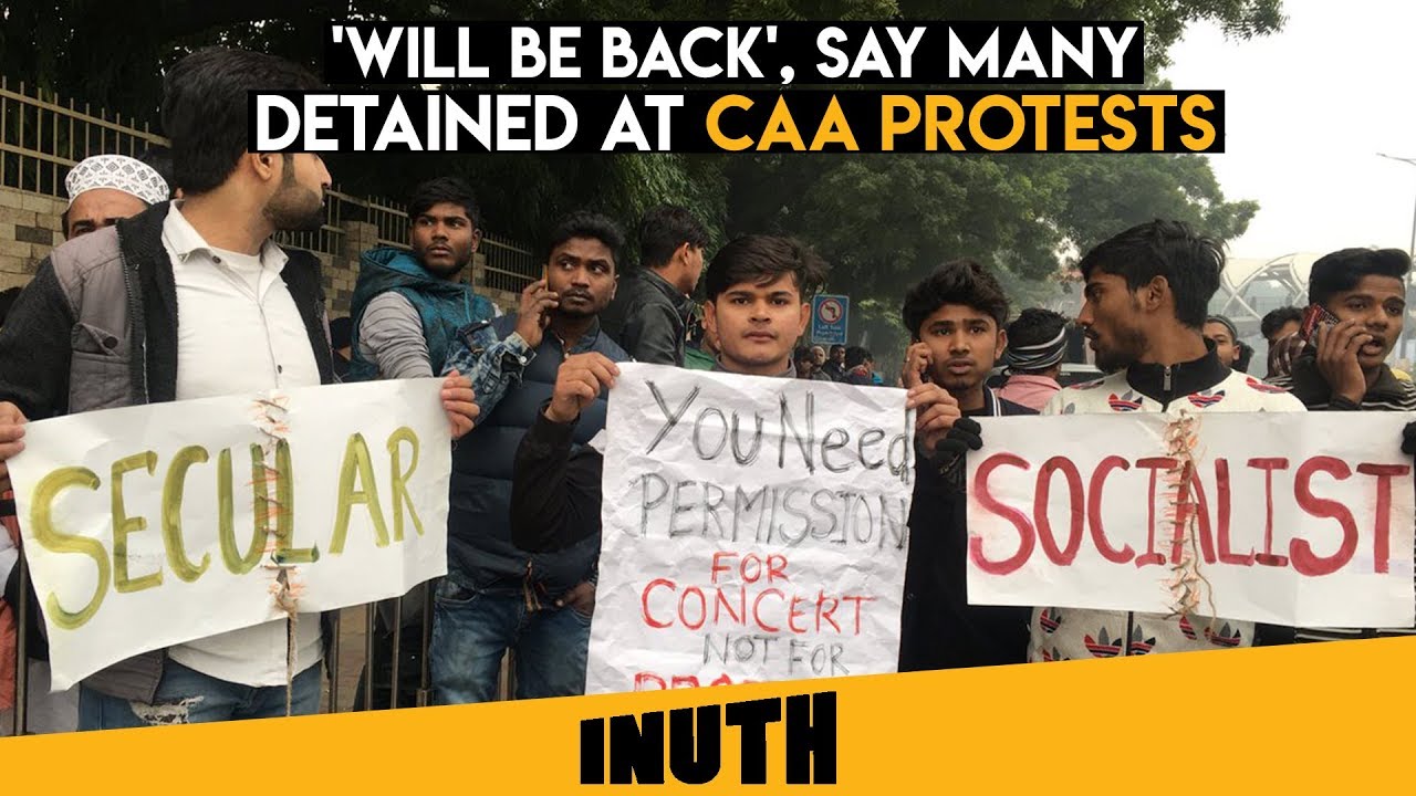 'Will Be Back', Say Many Detained At CAA Protests