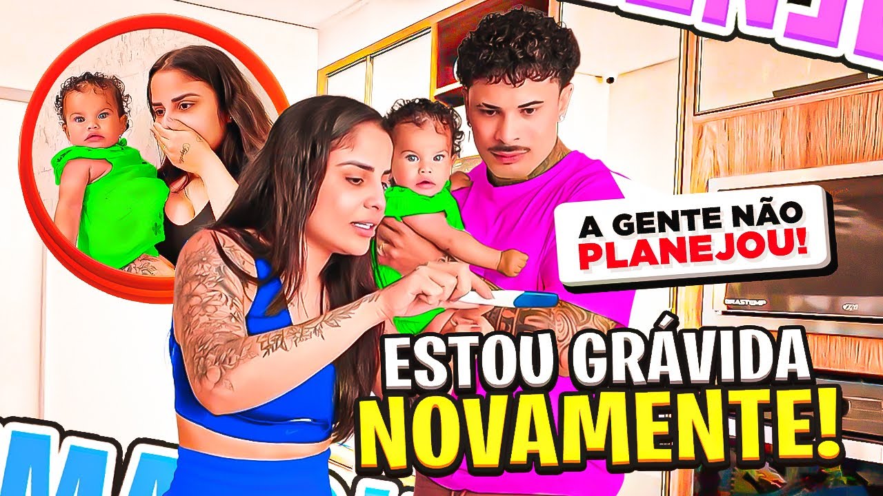 TATI T&Aacute; GR&Aacute;VIDA DE NOVO 😭🤰🏻
