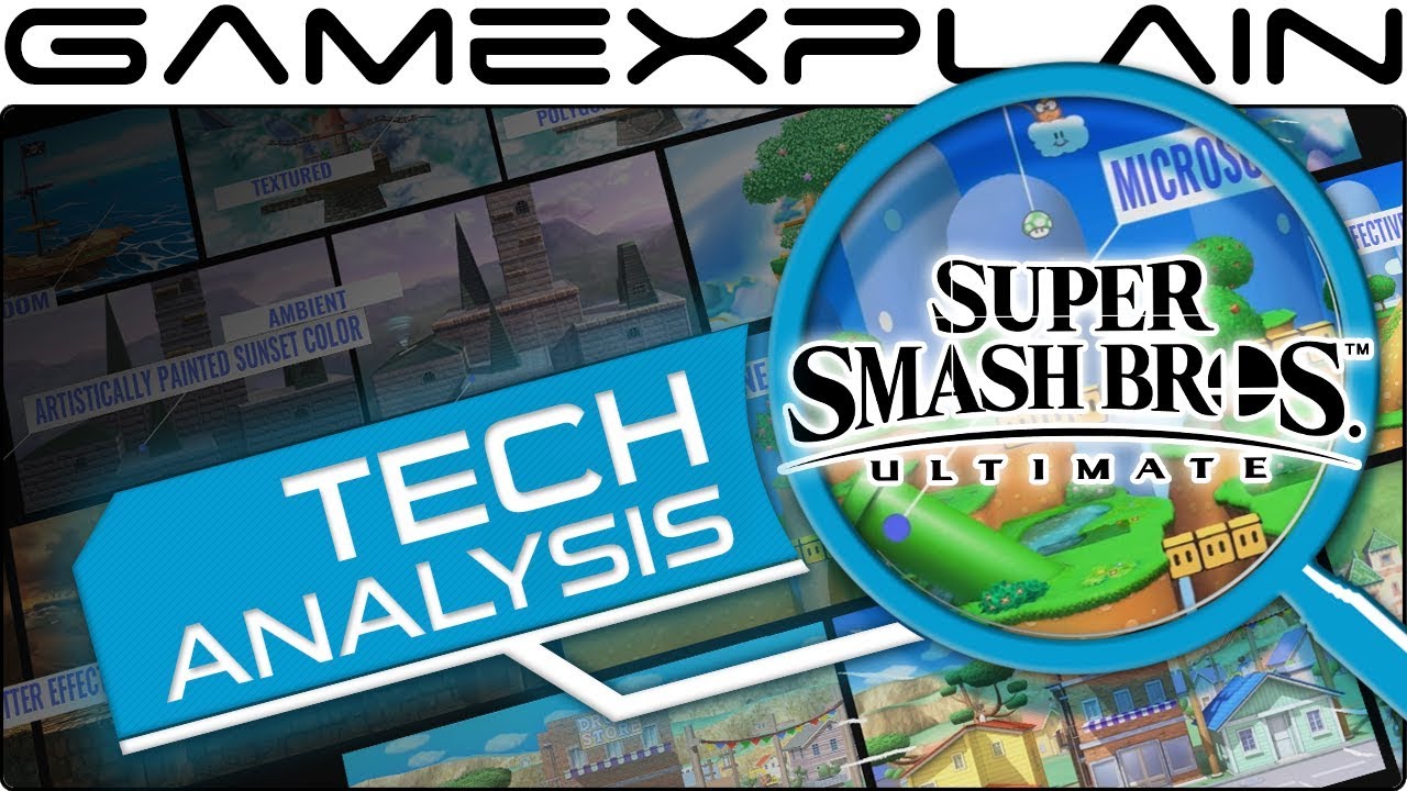An Early Tech Analysis of Super Smash Bros. Ultimate's Stages