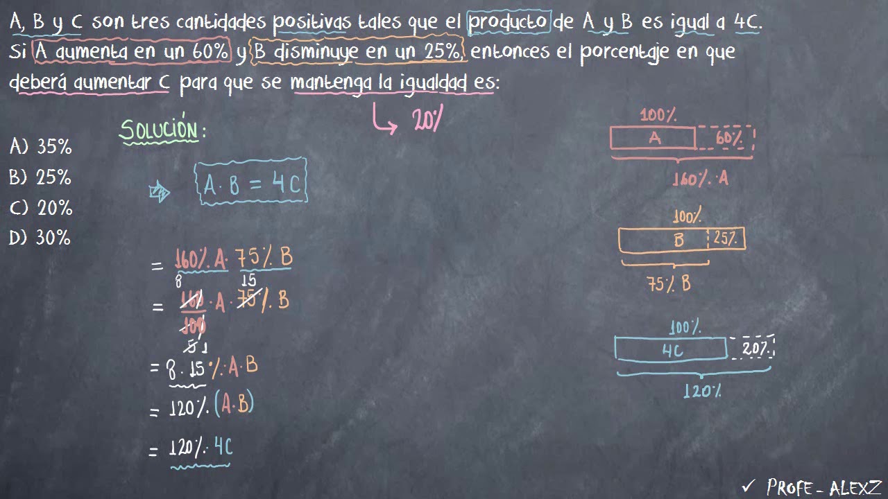 UdeA 17 - Problema de Porcentajes