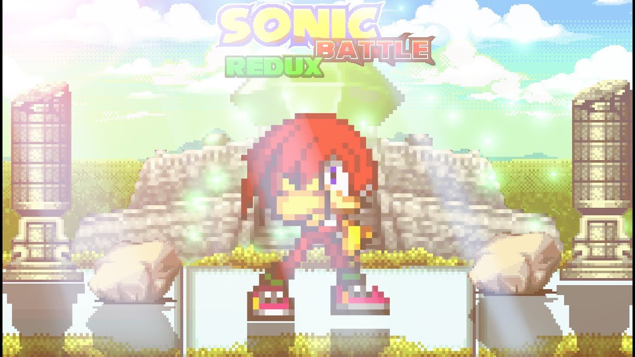 Time for a knuckles sandwich.🤜🥪 Sonic Battle Redux Knuckles The Echidna-Arcade Mode