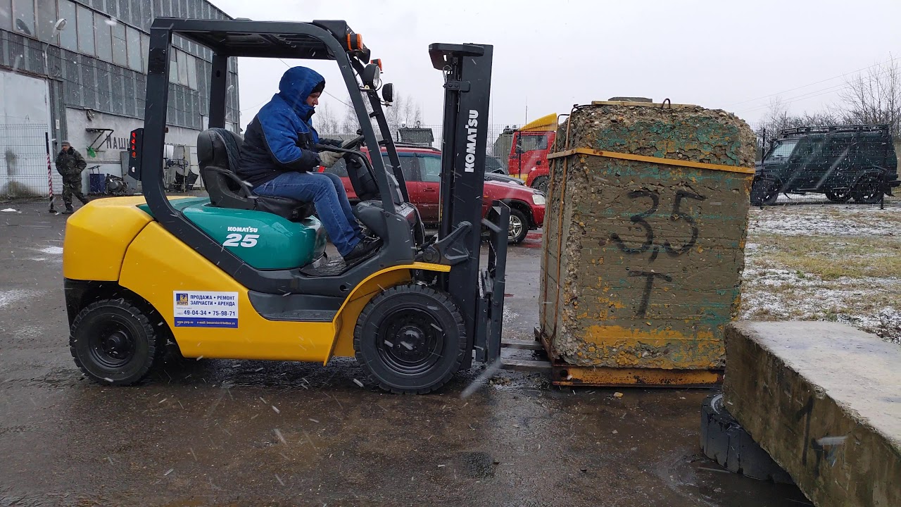 Komatsu FD25T-16, 2005 г.в. установлен Side Shift