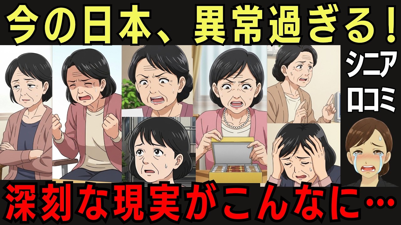 今の日本は国そのものが変化してシニアには「ここが辛い！」日常の中で肌で感じている切実な「日本の異常さ」についての体験談を20個ご紹介します