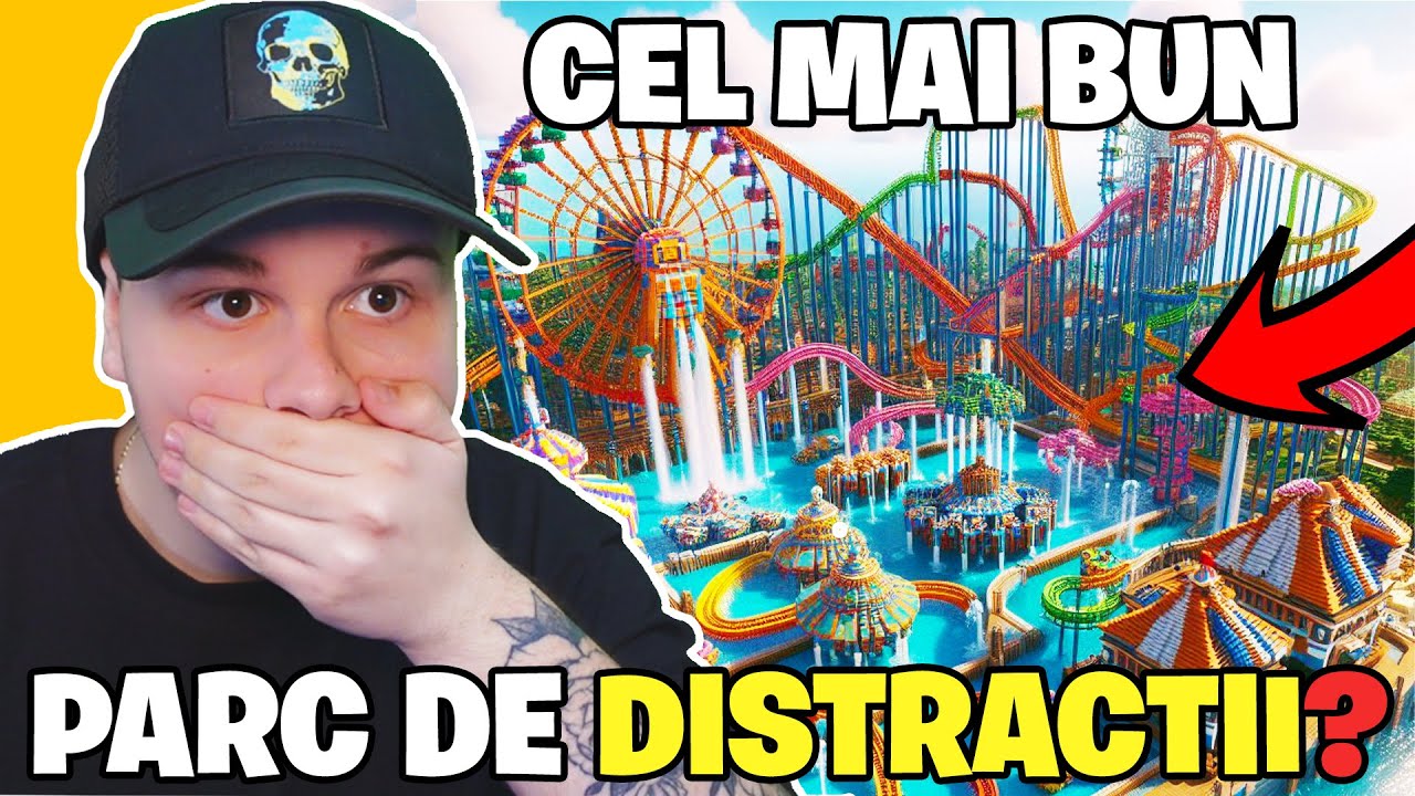 CONCURS de CONSTRUIT un PARC DE DISTRACTII cu @LucaLuk si @MariusicaBanana