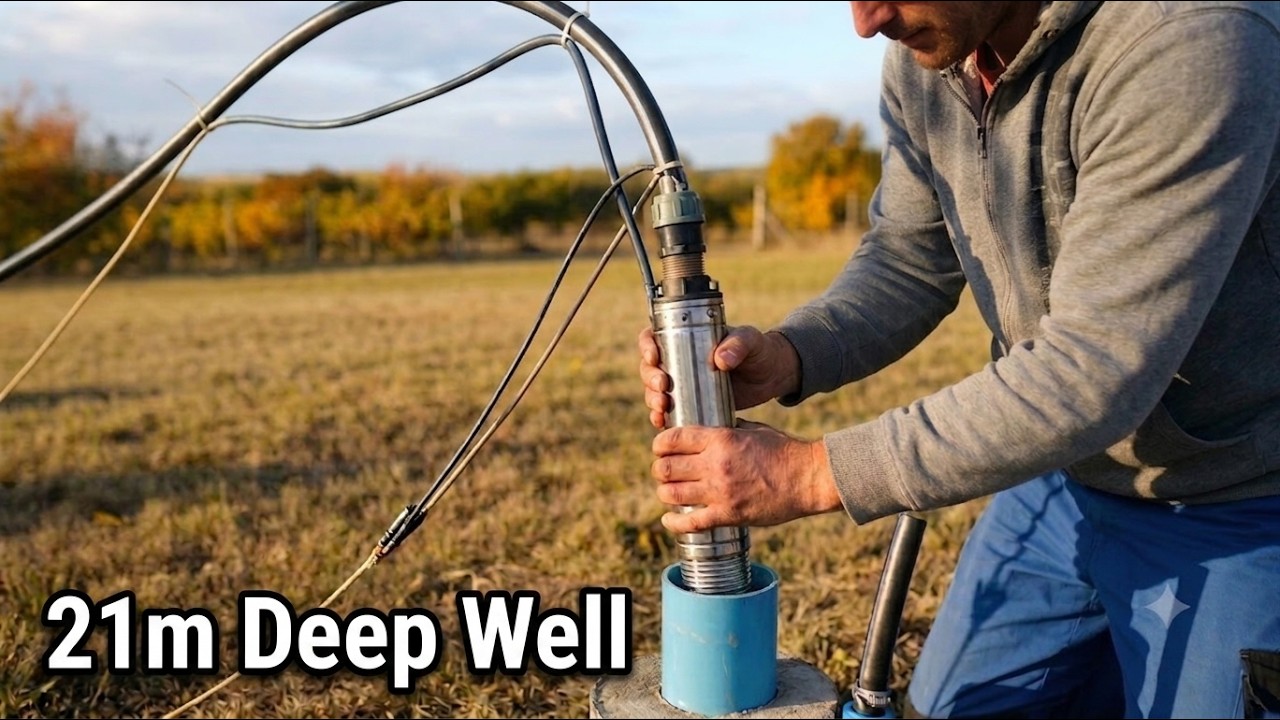 I Built an Off-Grid Well System for Unlimited Free & Clean Water