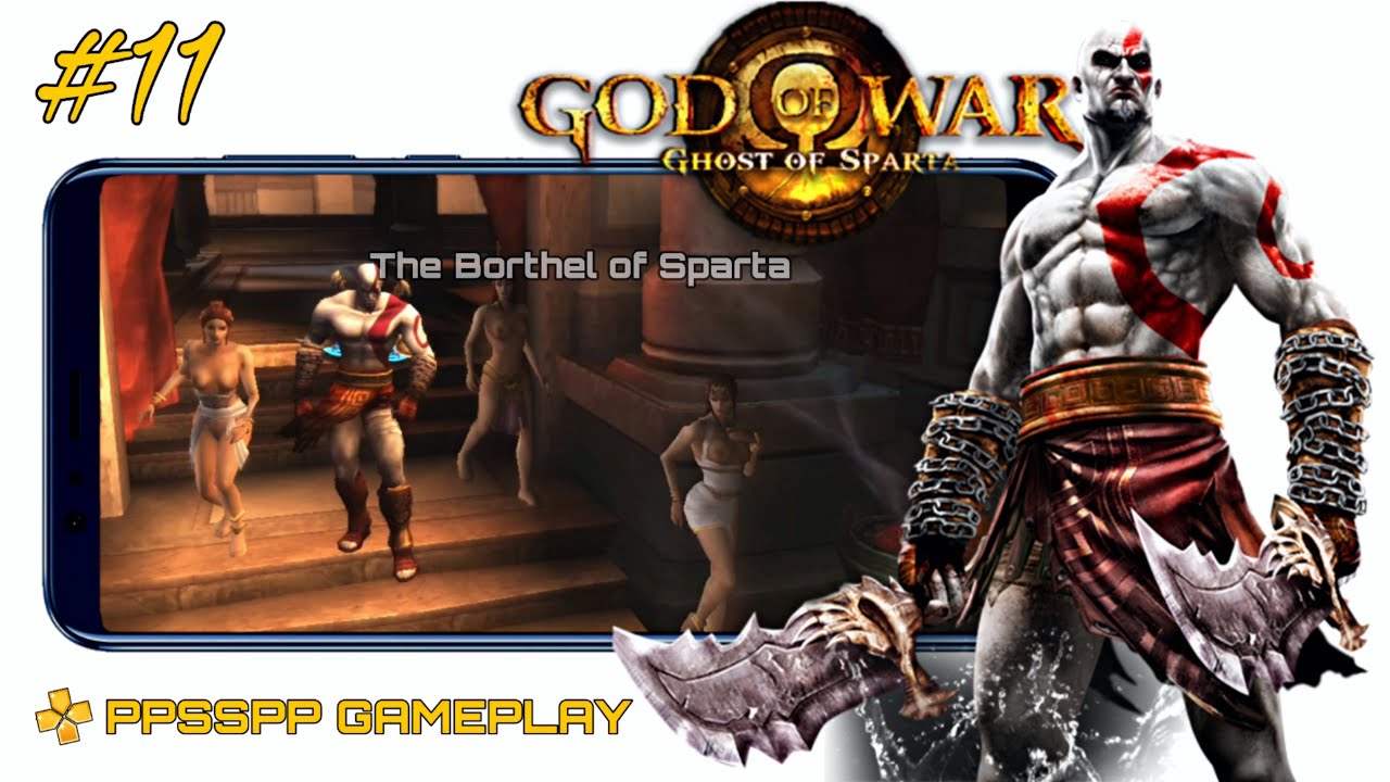 GOW :  Ghost of Sparta | The Brothel | #11 PPSSPP GAMEPLAY Bad Dady YT