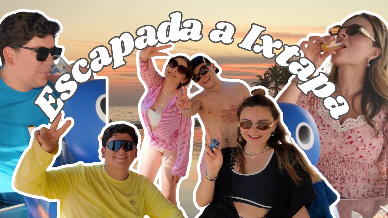 Viaje a Ixtapa 🌊 (miedo al avión ✈️ + sorpresa inesperada 😂🥂)