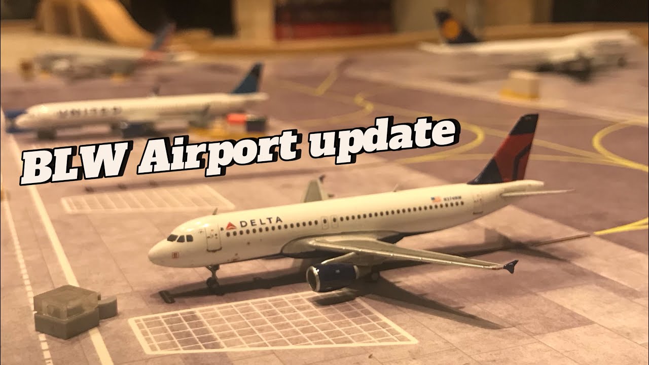1/400 Model Airport Update Belware International Airport (BLW) #1