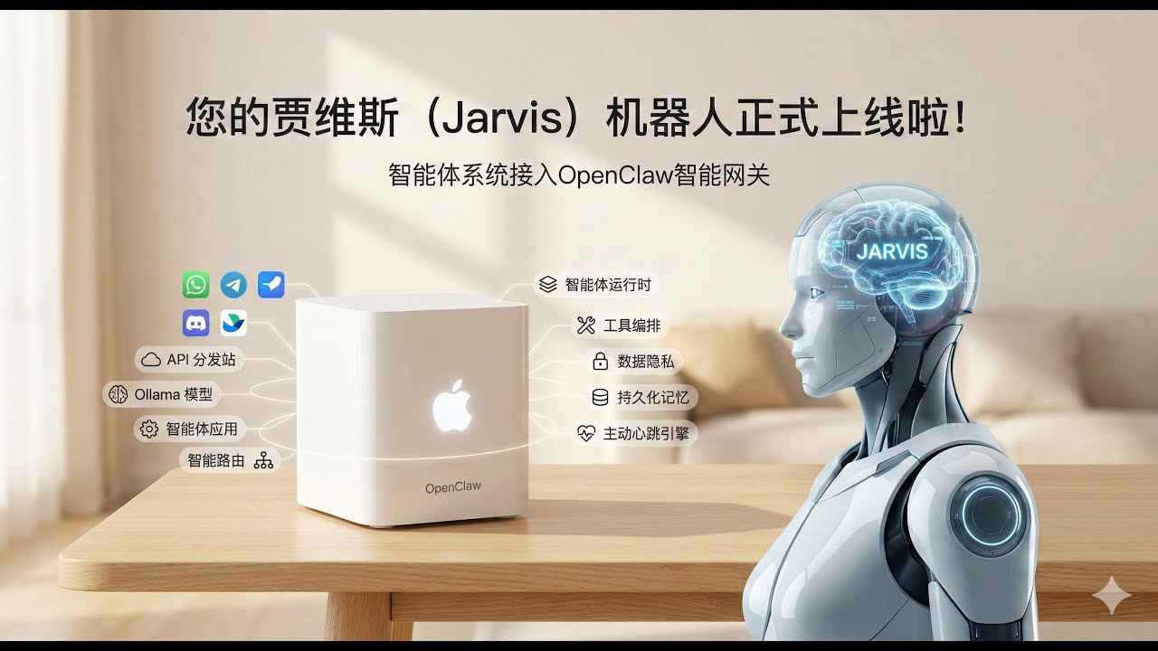 智能体系统接入OpenClaw智能网关 ：您的贾维斯（Jarvis）机器人正式上线啦！