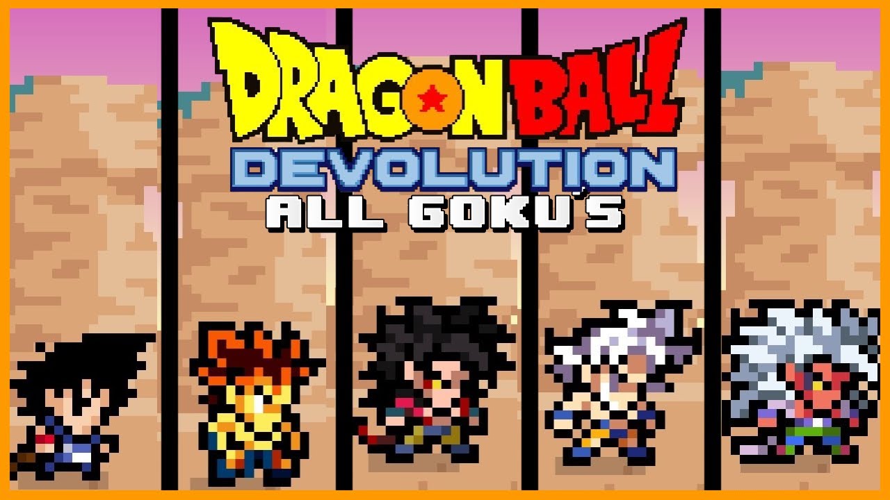 ALL GOKU&acute;S | DRAGON BALL DEVOLUTION (FANGAME) | MIC OFF