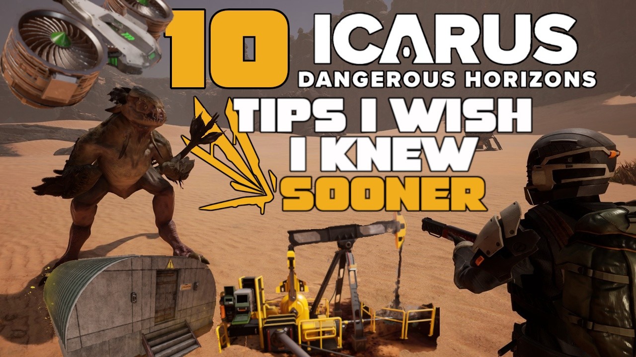 10 советов, которые я бы хотел знать раньше об игре Icarus Dangerous Horizons — руководство по Ic...