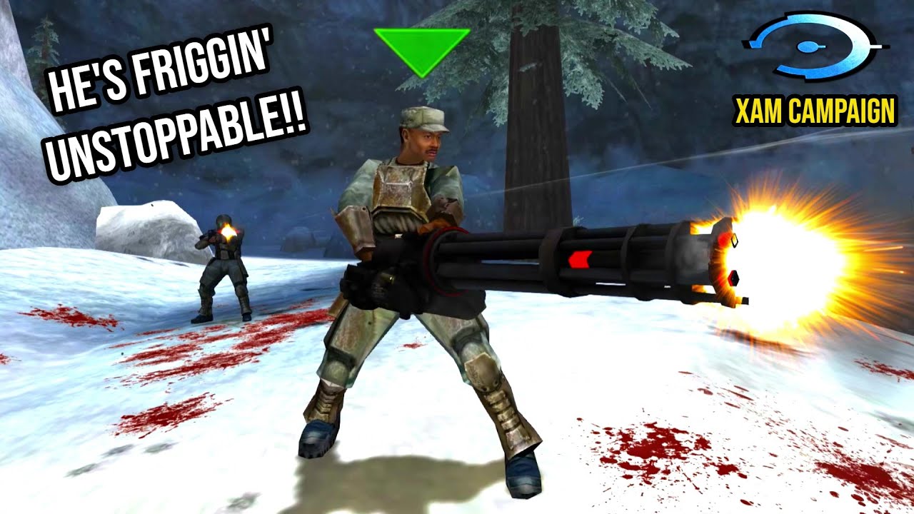 Who Gave Johnson The MINIGUN!? | Halo CE: XAM Campaign Mod Showcase w/Commentary (AOTCR)