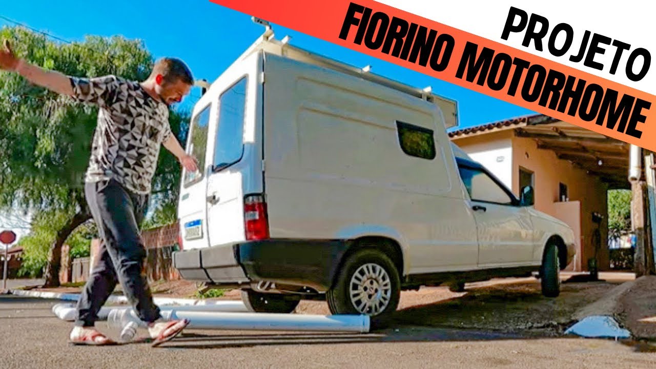 FIORINO MOTORHOME |  ENERGIA SOLAR E JANELA INSTALADAS.