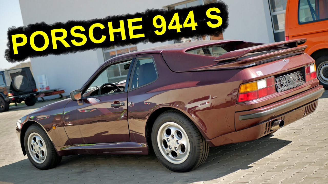 Porsche 944 S: silnik z przodu, skrzynia z tyłu a ręczny po lewej 🤷🏻&zwj;♂️