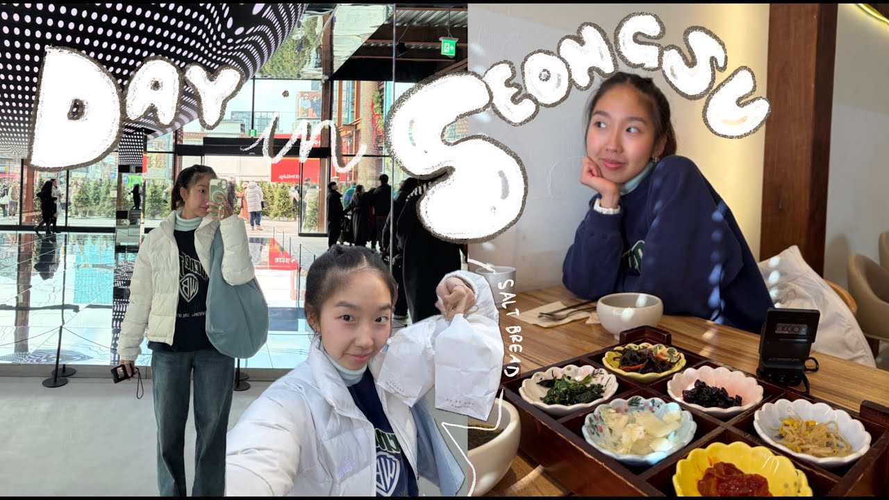 eating and shopping in seongsu