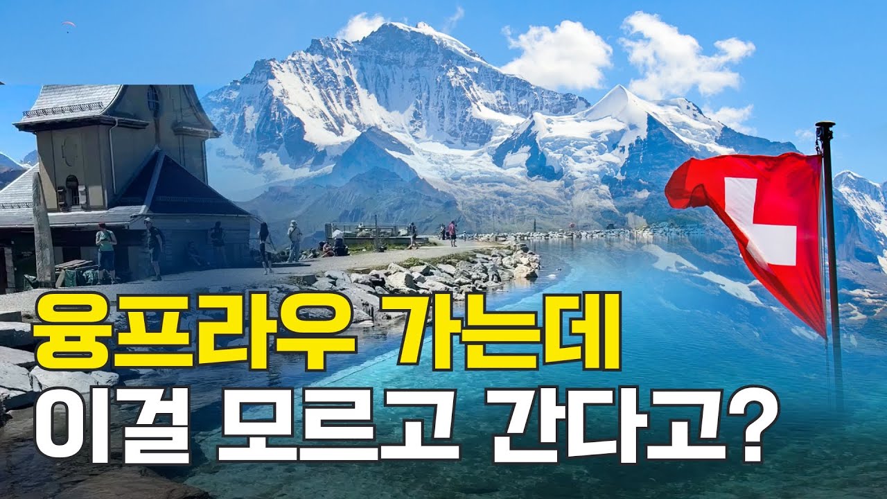 융프라우 현명하게 가는 방법 3가지 | 그린델발트 2박 3일 실제 비용 공개 | 스위스 자유여행 총정리