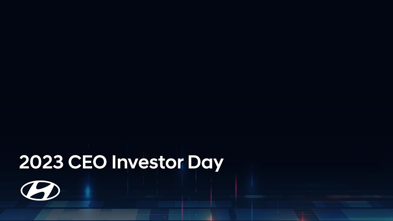 2023 CEO Investor Day | 현대자동차