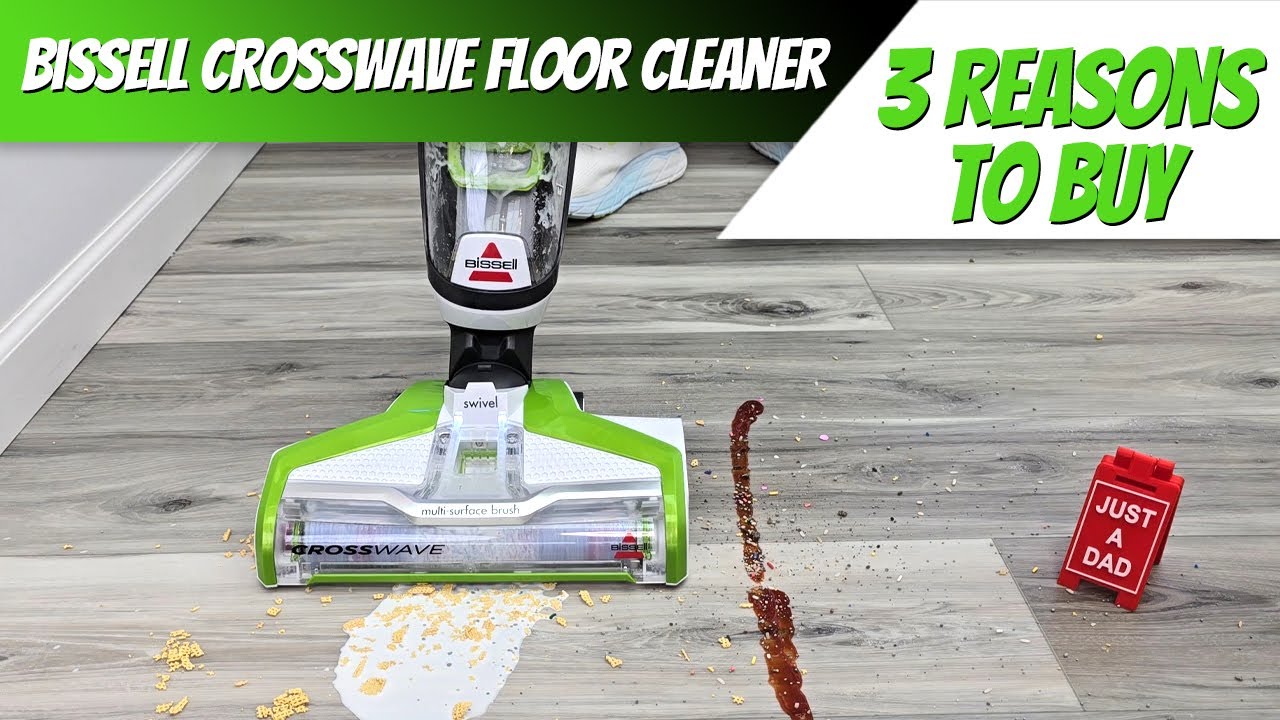 Bissell CrossWave Wet Dry Vacuum Floor Cleaner 3888A 3 Reasons to Buy