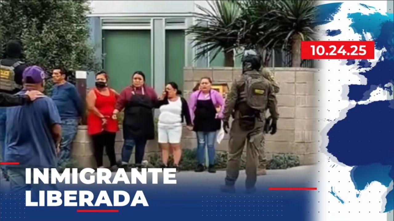 🔴  Liberan a inmigrante arrestada por ICE después de meses | 24 de octubre de 2025 | NETV