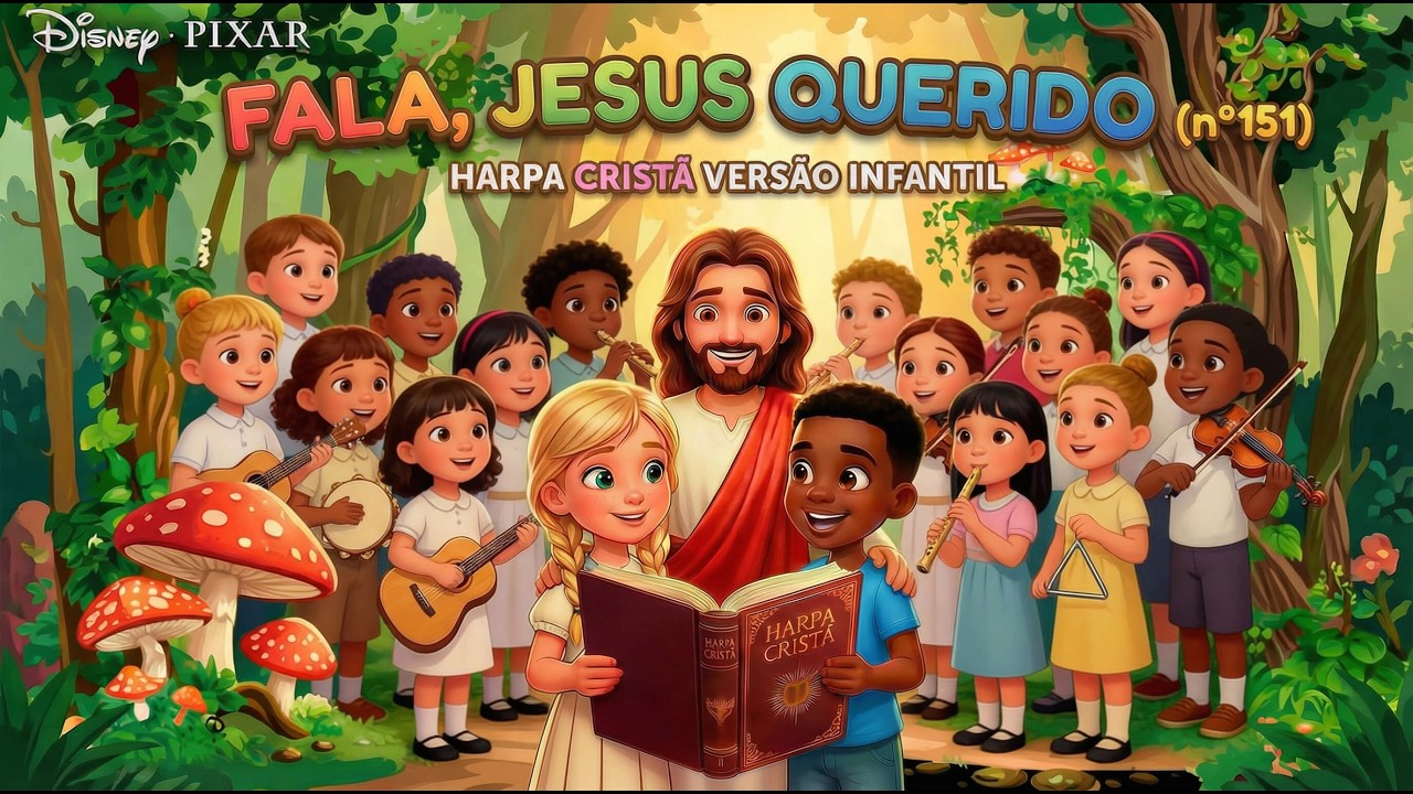 Fala Jesus Querido (nº151) - HARPA CRISTÃ VERSÃO INFANTIL