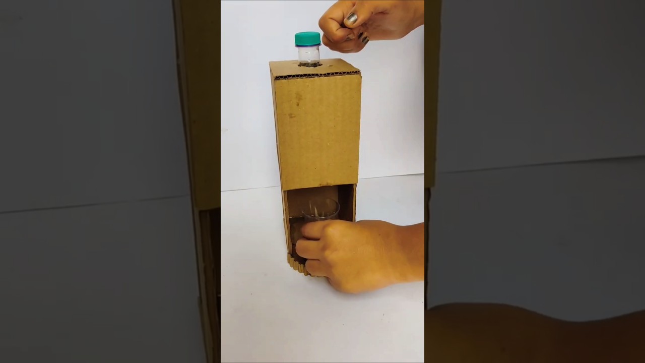 Cardboard water Cooler Machine 