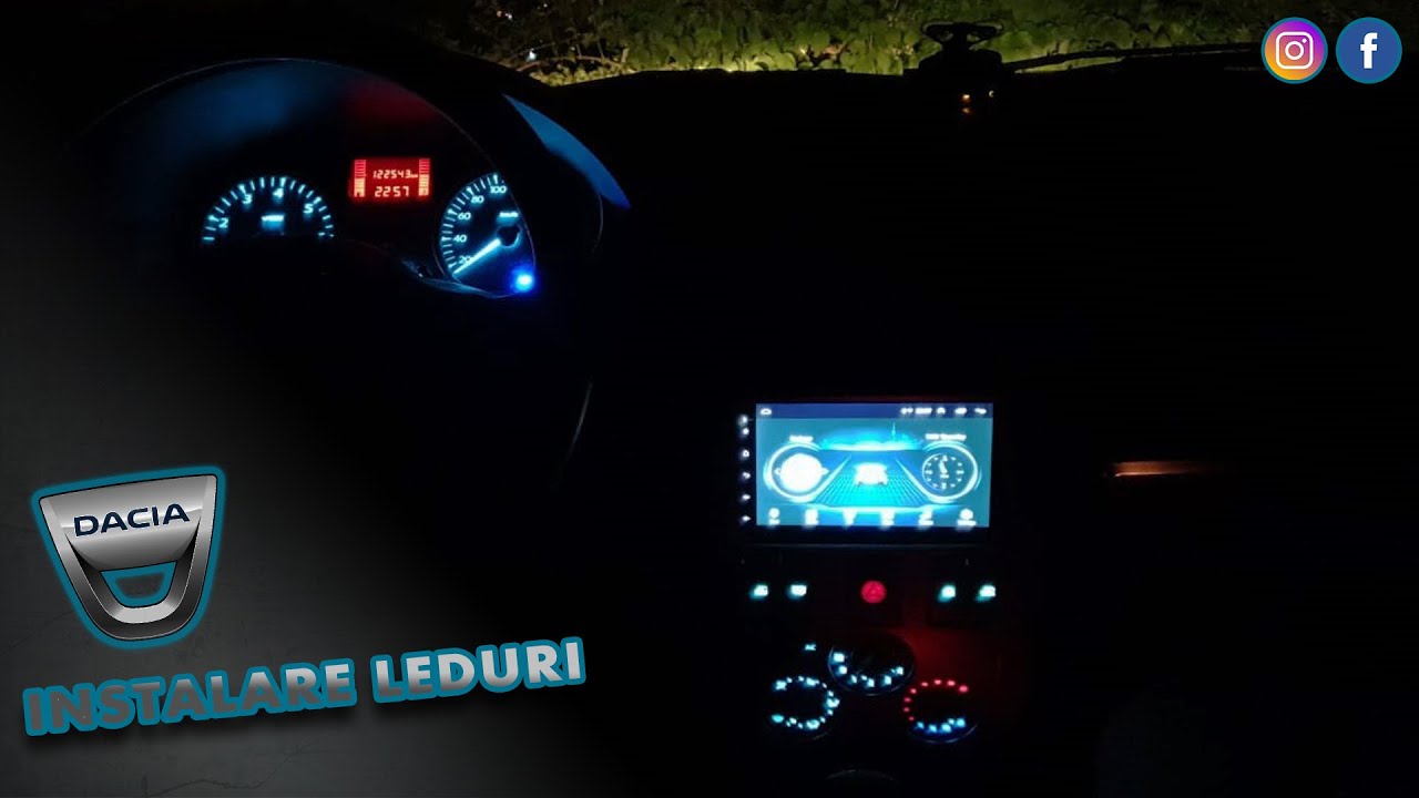 Cum MONTEZI LED-uri in PANOUL de CLIMATIZARE (DIY)