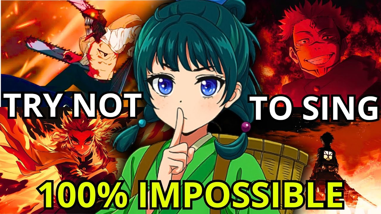 TRY NOT TO SING OR DANCE 🚫🎤 (100 BANGER ANIME OPENINGS)🔥