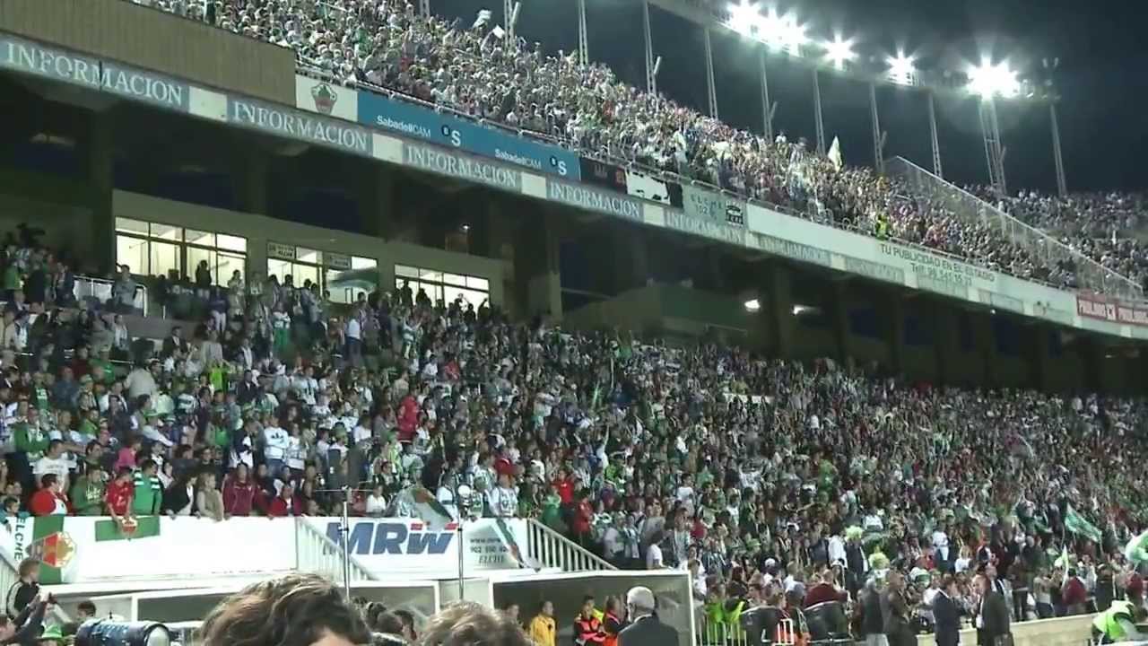 Resumen de la celebración del ascenso del Elche CF a la Primera División 2013