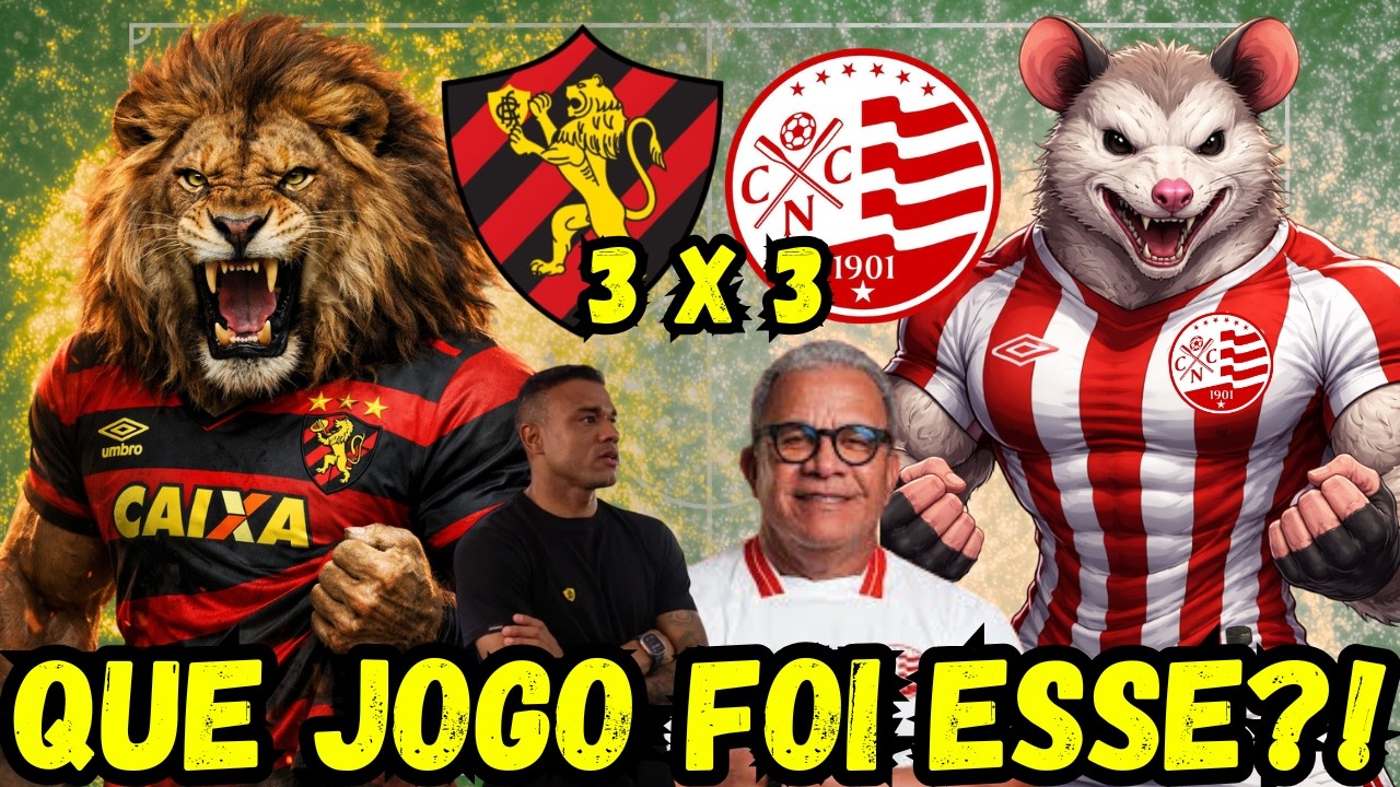 CLÁSSICO INSANO! SPORT 3X3 NÁUTICO – JOGO MALUCO NA ILHA! #nautico #sportrecife #pósjogo #cortes