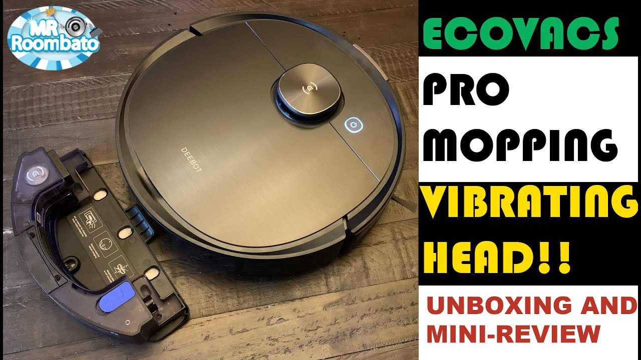 Ecovacs Deebot Ozmo Pro Mopping System for T8 Series - Vibrating Mopping Head!
