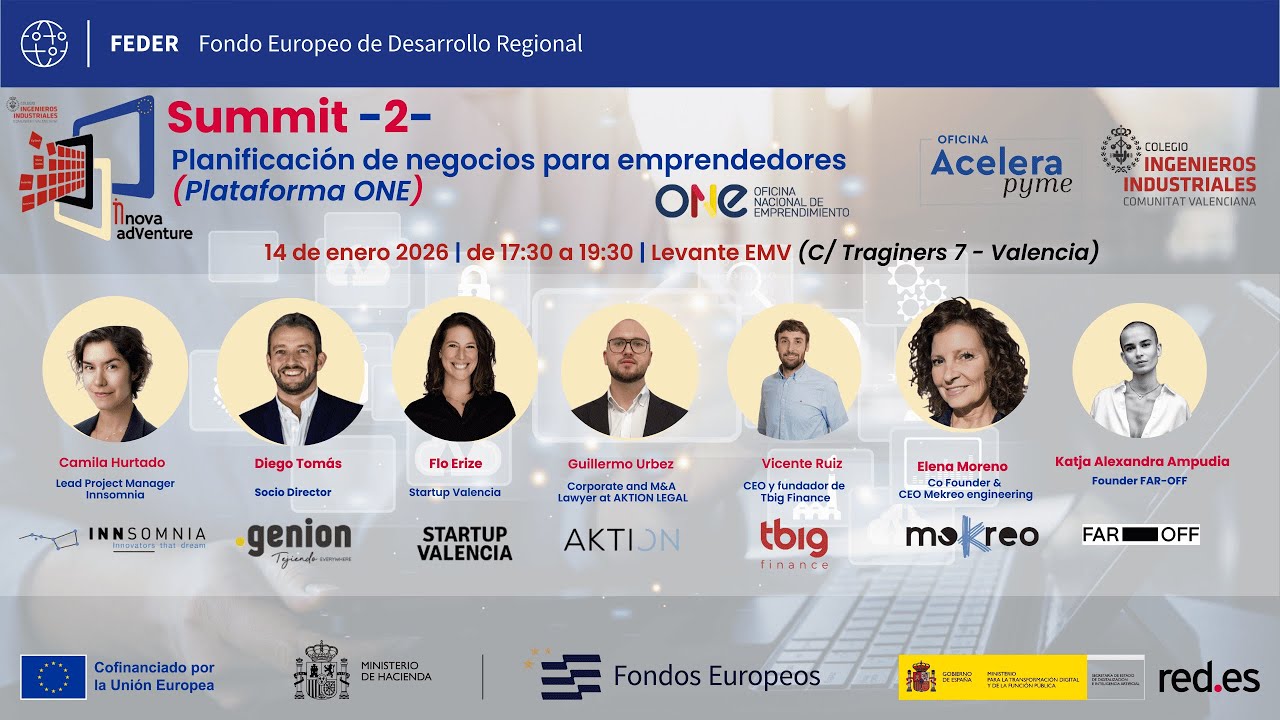 SUMMIT 2: Planificación de negocios para emprendedores