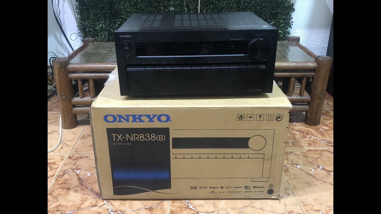 ( ĐÃ BÁN ) Amply 7.1 ONKYO TX-NR838, full box, DTS-HD, DolbyTrueHD, Wifi, Buetooth. Giá :