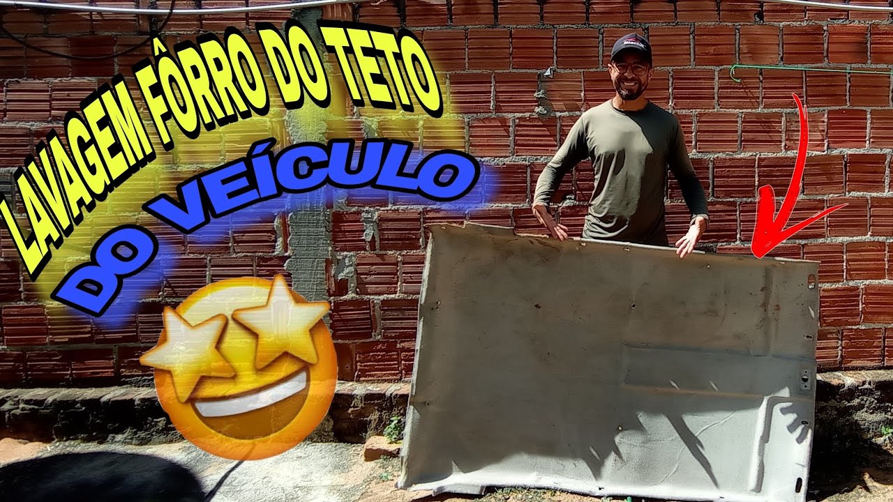 COMO HIGIENIZAR FORRO DO TETO CARRO - LAVA JATO DE QUINTAL