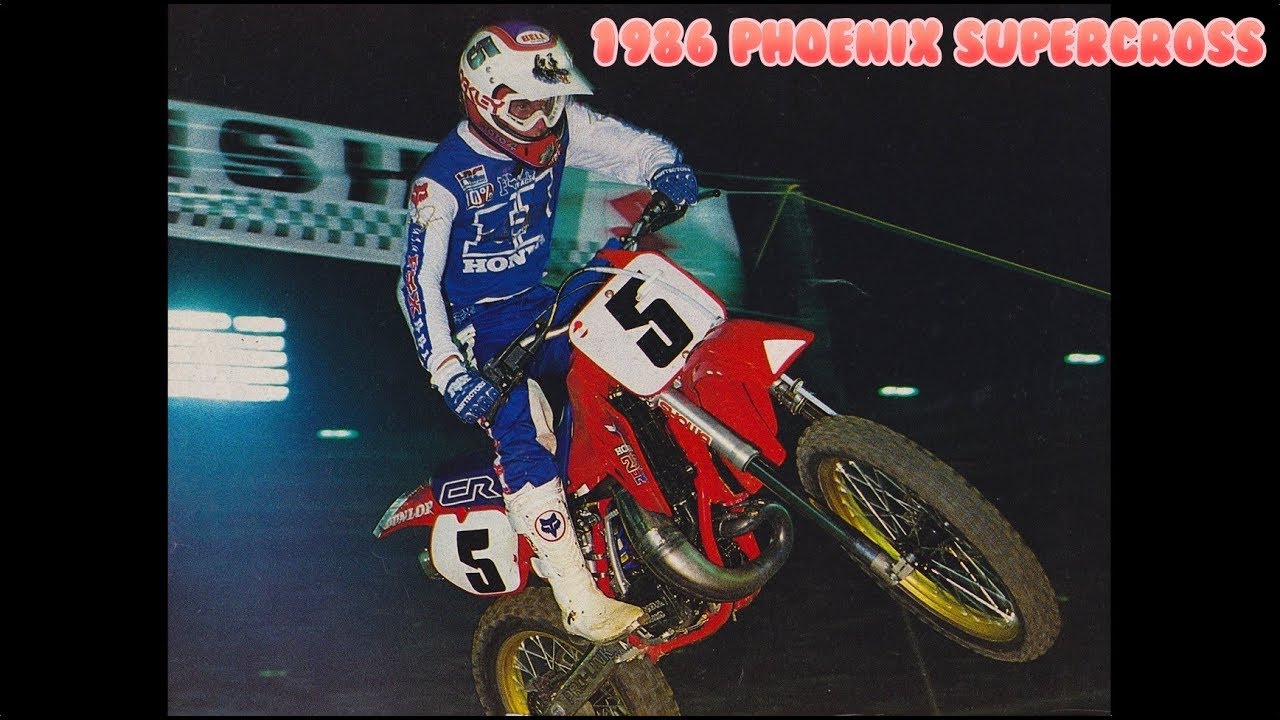 1986 AMA Supercross from Phoenix